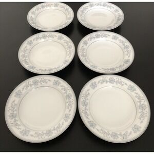 Set‎ Of 6 Vintage Mikasa Dresden Rose 8-3/8" Salad/Soup Bowls EUC